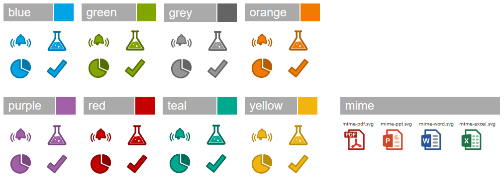 Icons Colors